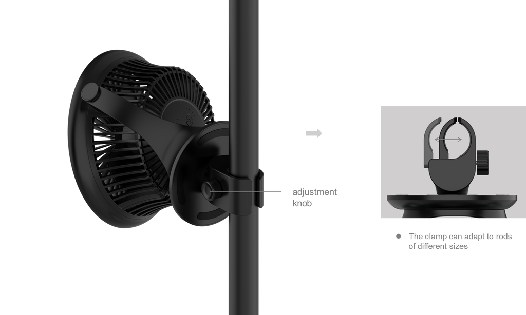 ClimaFlow Series 01 Portable Fan