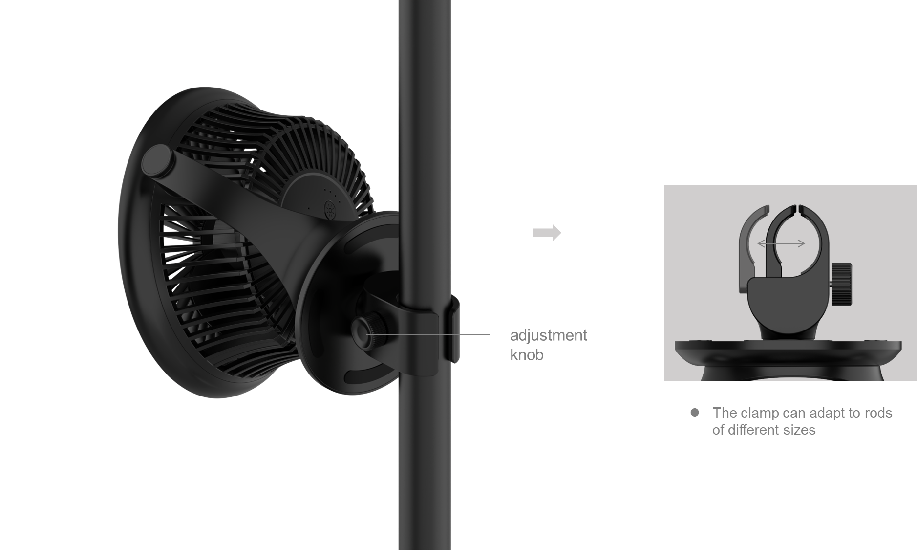 ClimaFlow Series 01 Portable Fan