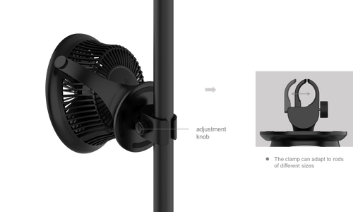 ClimaFlow Series 01 Portable Fan